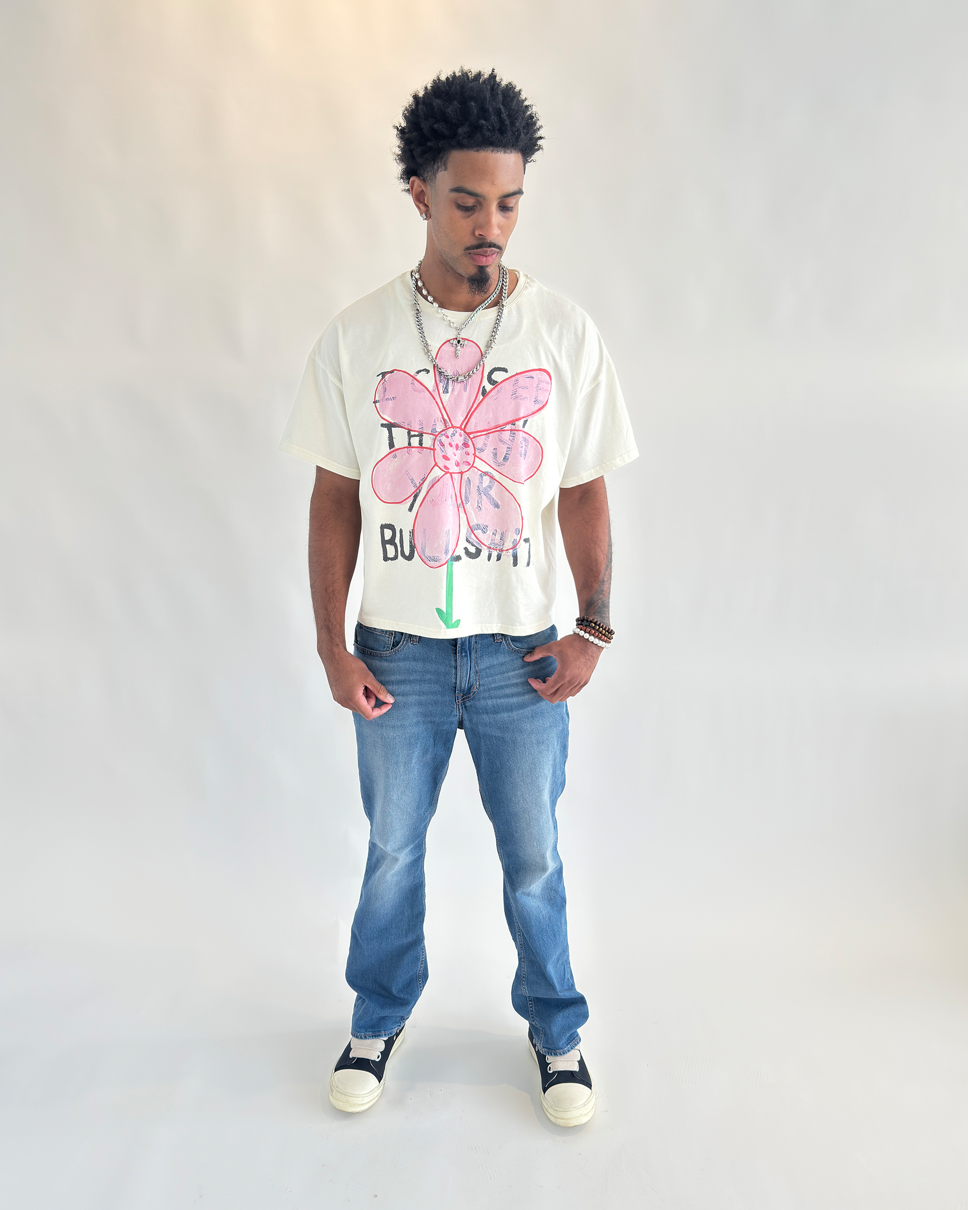 I can see through your bs tee