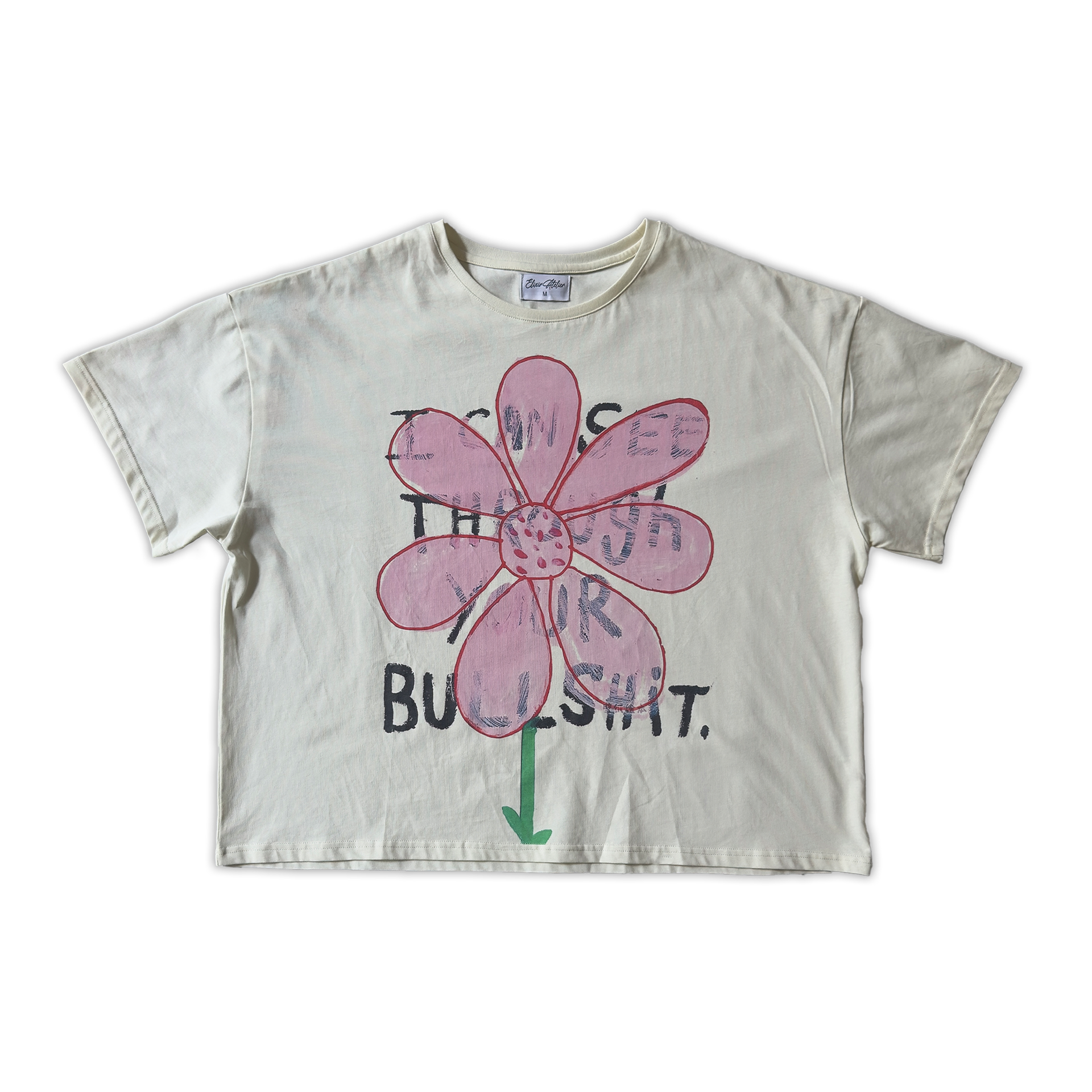 I can see through your bs tee