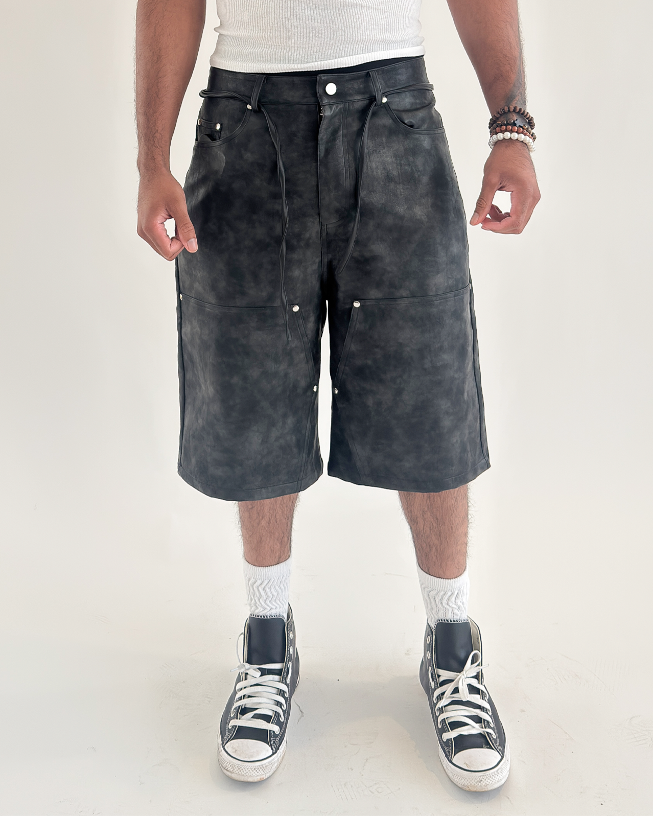 Elixir Rogue Leather Shorts